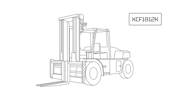 Вилочный погрузчик XCMG XCF1812K