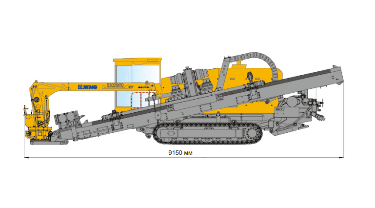 Установка ГНБ XCMG XZ720E